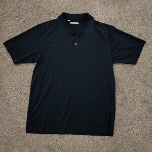 Men's Blue Variegated Cutter & Buck Polo Shirt X-large
